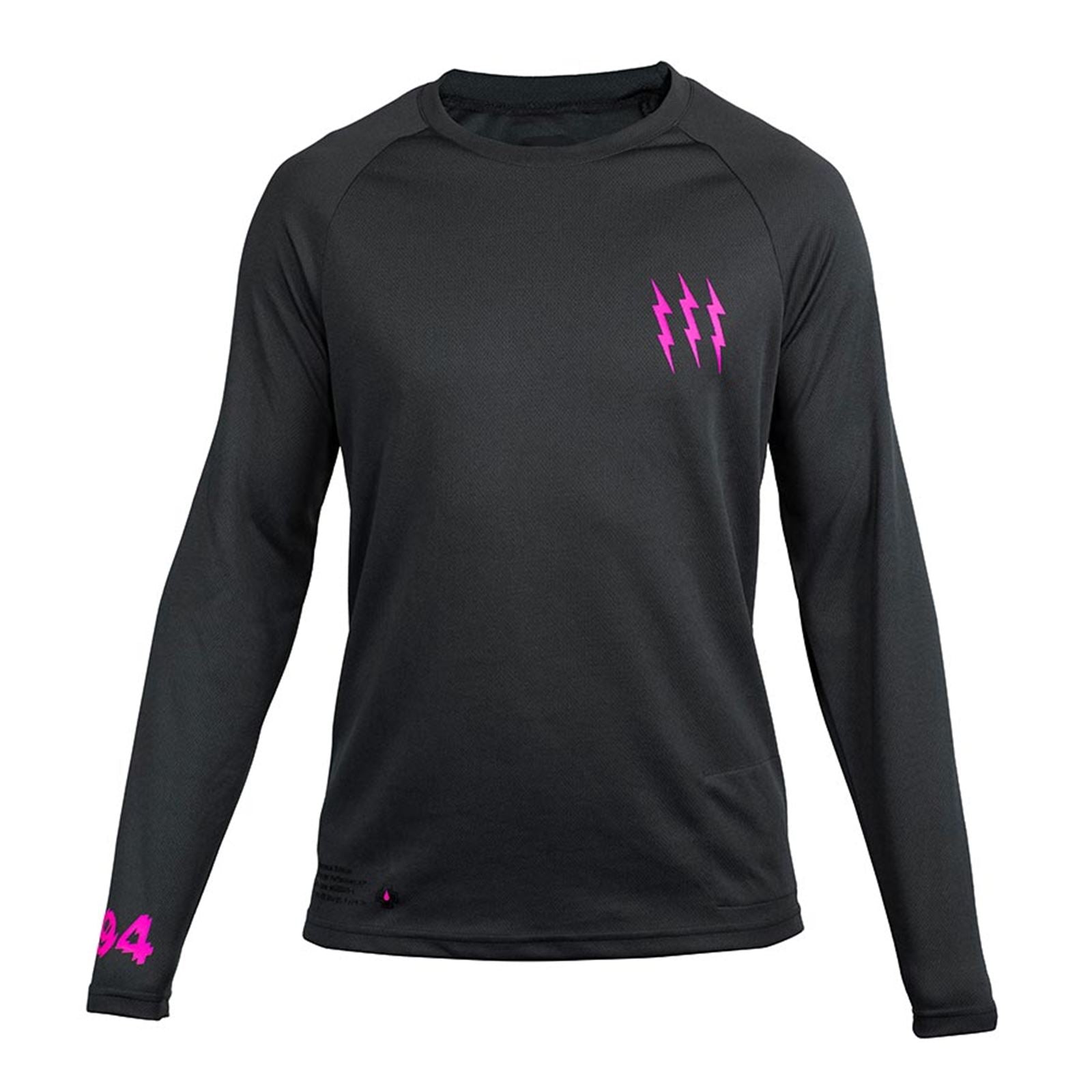 Muc-Off Riders Long-Sleeve Jersey - Gray - Small [MPN: 20019]_1124440