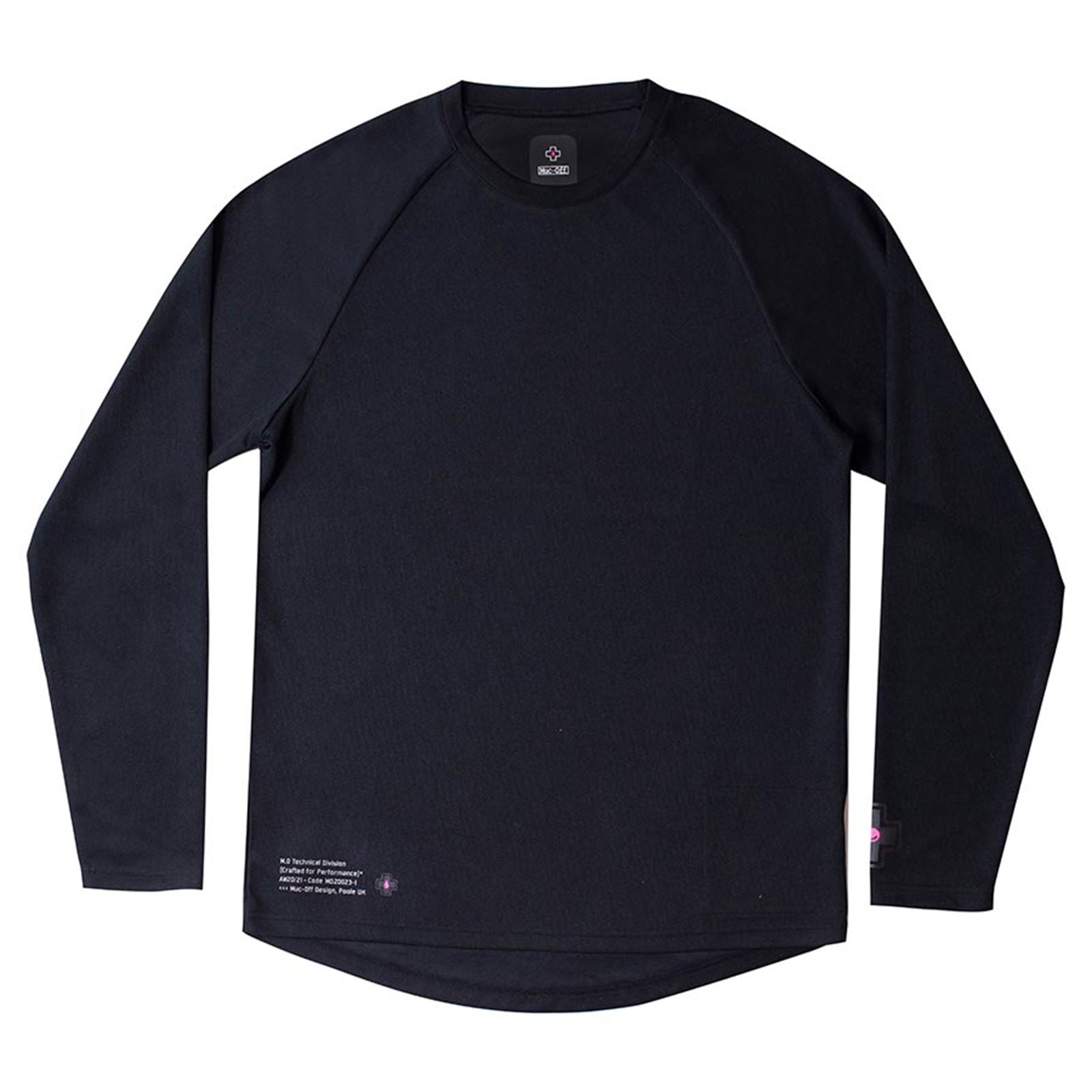 Muc-Off Riders Long-Sleeve Jersey - Black - Large [MPN: 20367]_1124470