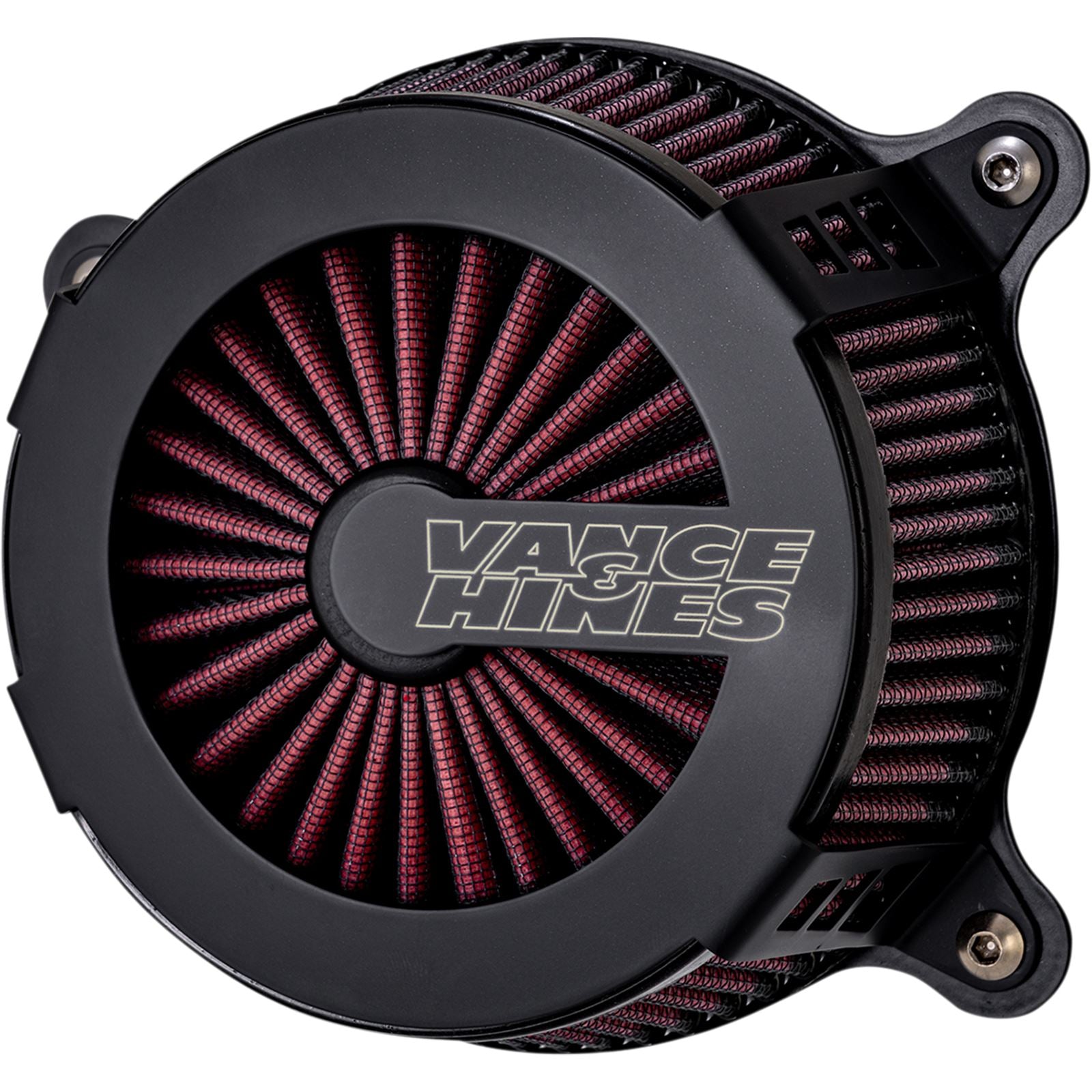 Vance And Hines Cage Fighter Air Cleaner - Black Ceramic - XL 40369_1093952