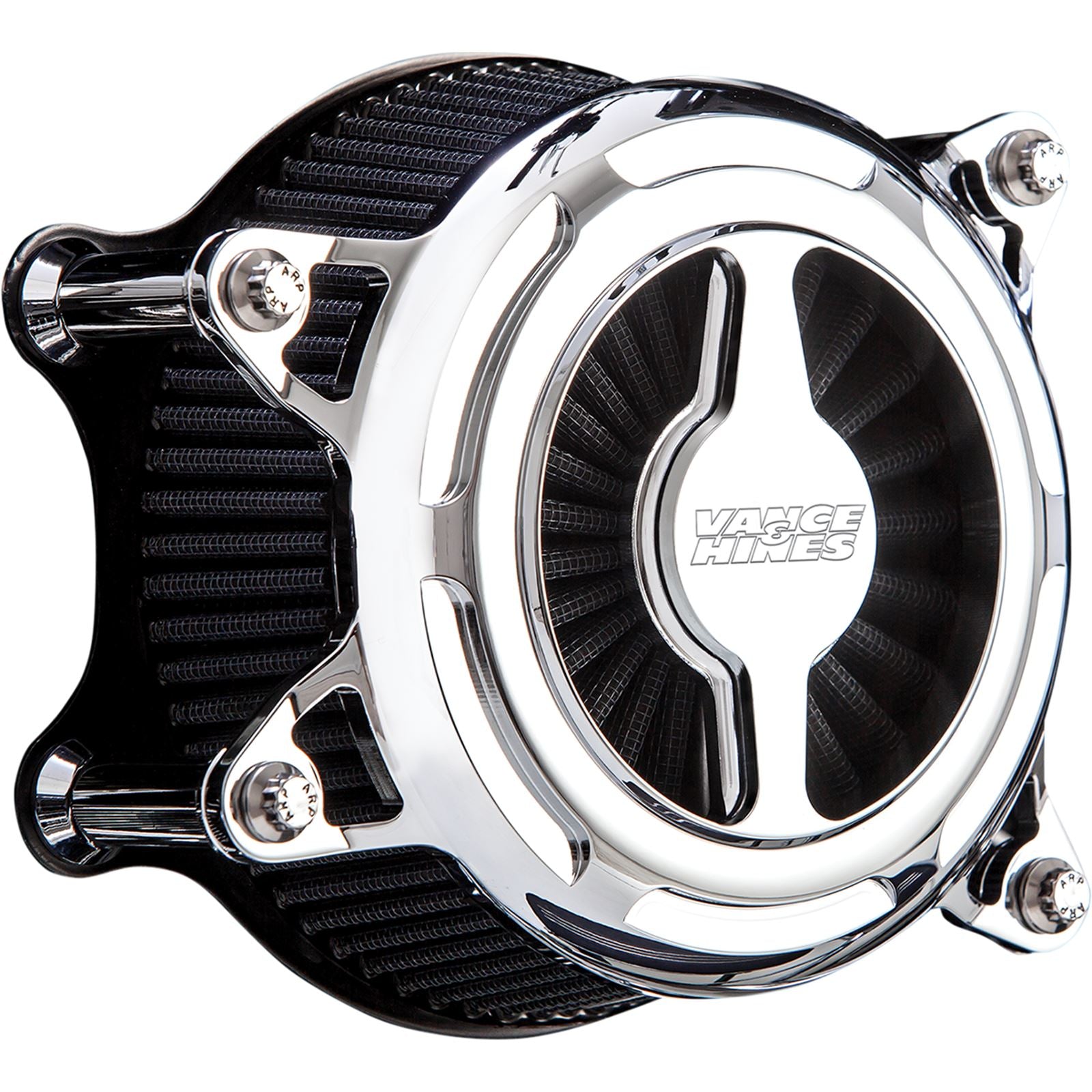 Vance And Hines VO2 Blade Air Cleaner - Chrome - FL 70395_1093926