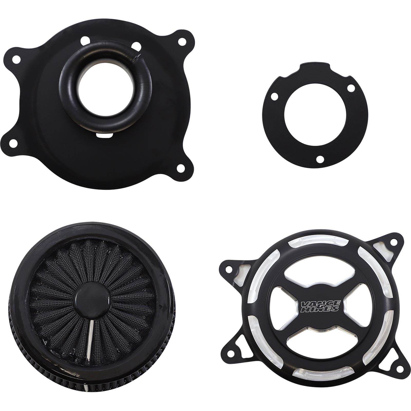 Vance And Hines VO2 X Air Cleaner - Black Contrast 42343_1103438