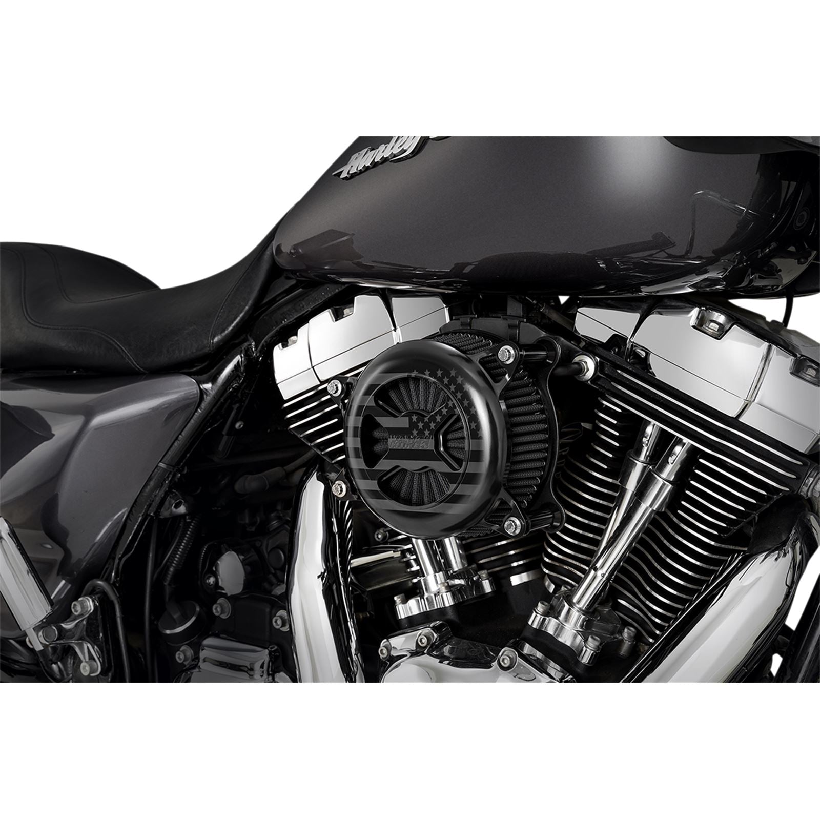 Vance And Hines VO2 X Air Cleaner - Black Wrinkle 42365_877726