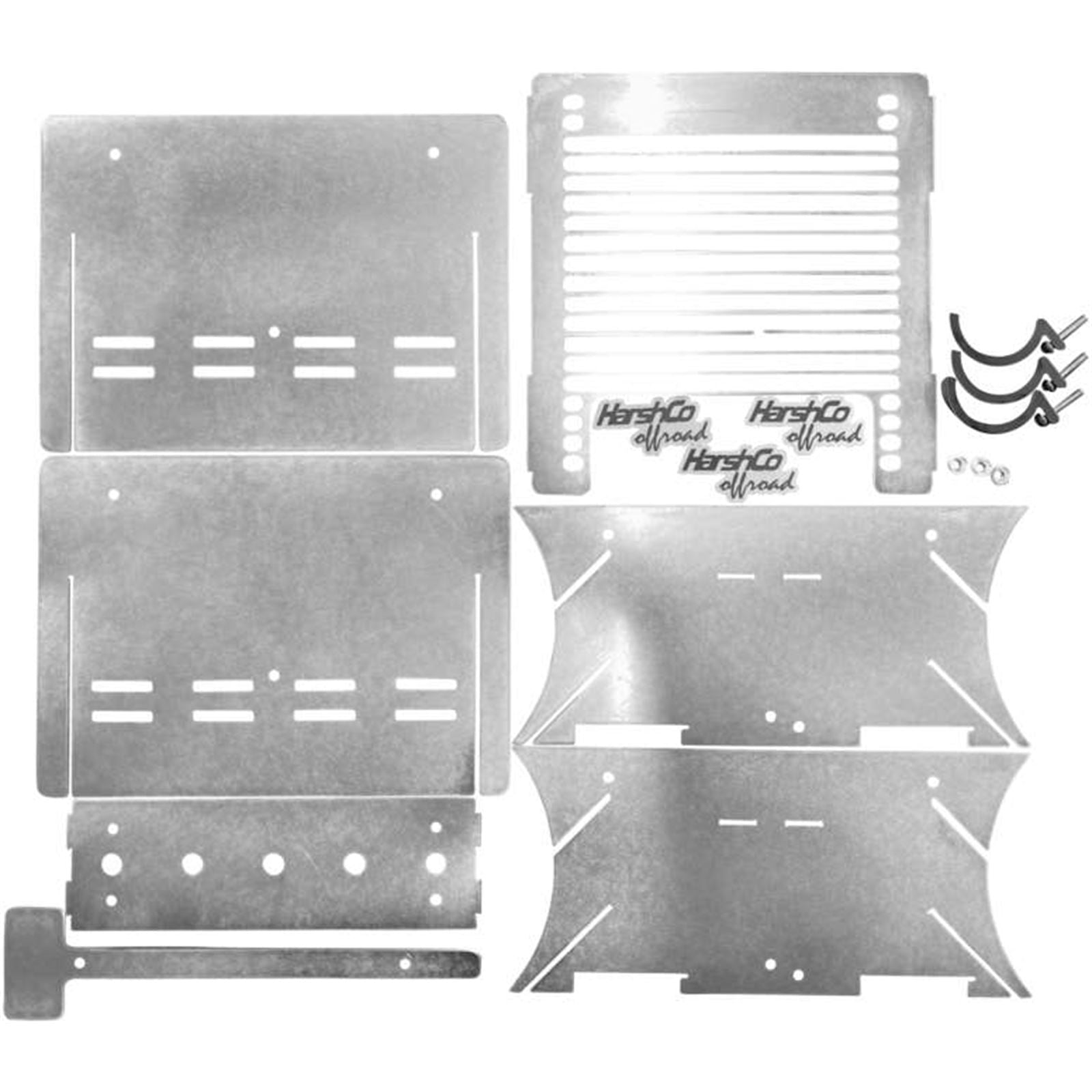 Harshco Offroad Collapsible Fire Pit Grill [MPN: HARSHGRILL]_1061490