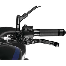 Puig Clutch Lever Extendable Foldable Clutch, Black/Black/Silver 24NNP_1061251