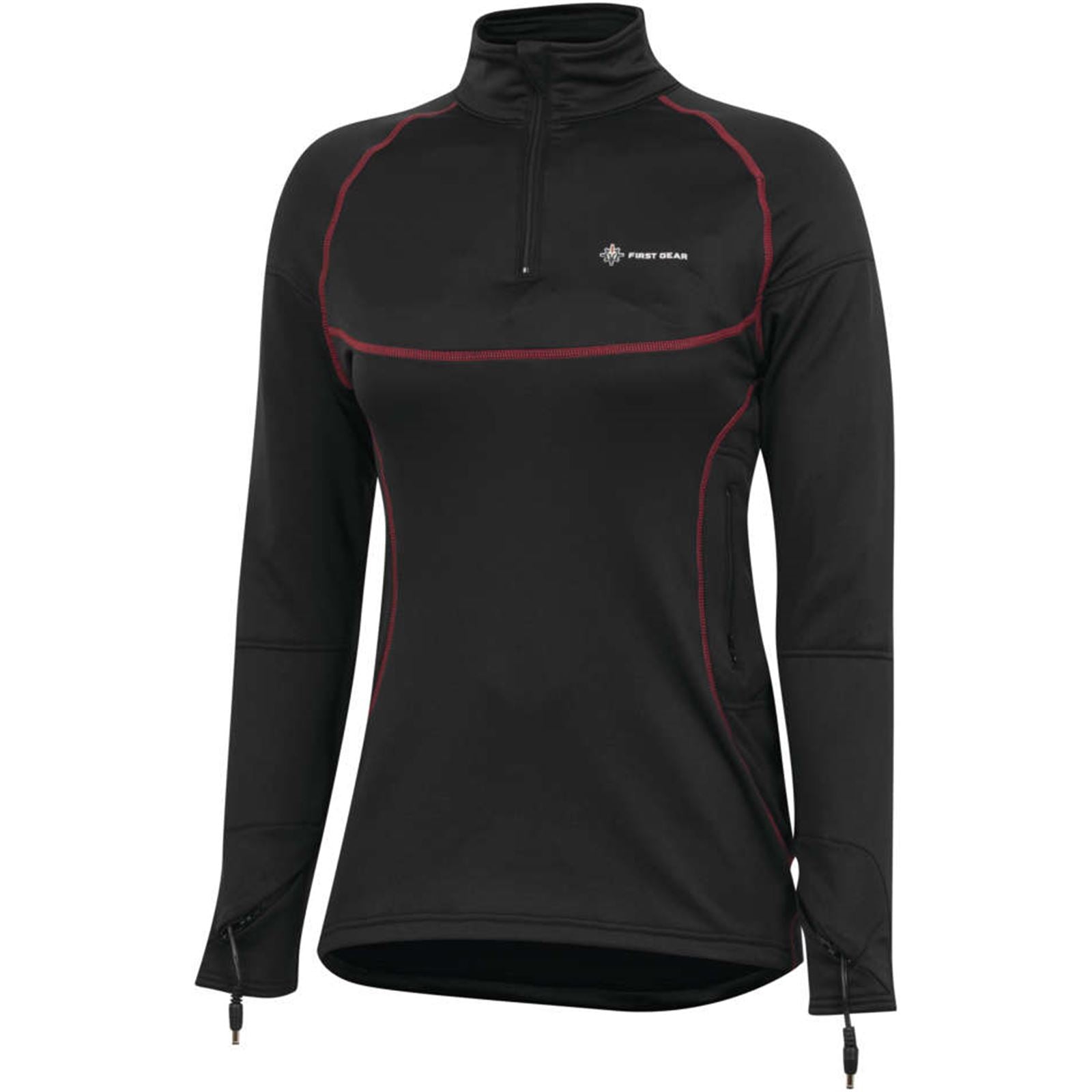 Firstgear Women's Heated Layer Shirt 12V Black_1060095