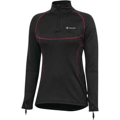 Firstgear Women's Heated Layer Shirt 12V Black_1060095