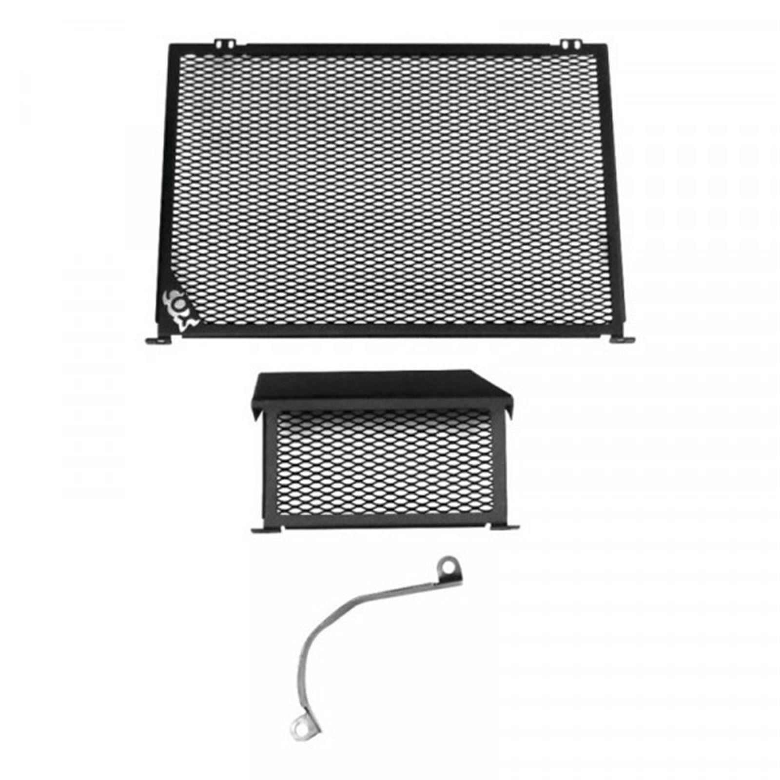 Cox Racing Group Radiator Guard Set - Black  for Ducati Hypermotard 939 '16-18 [MPN: 113-15284]_1486928