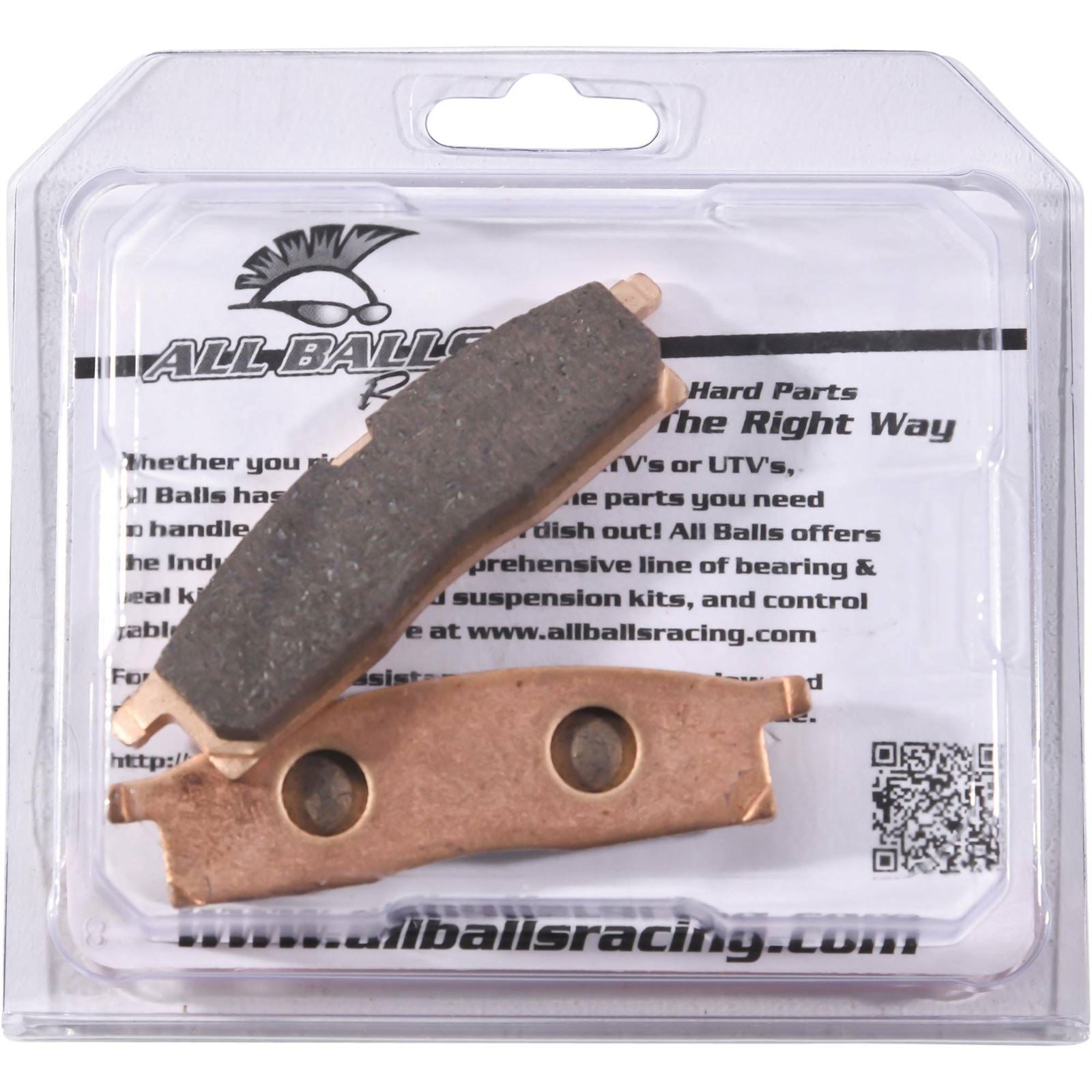 All Balls Sintered Brake Pads - Front for Yamaha 18-8088_910206