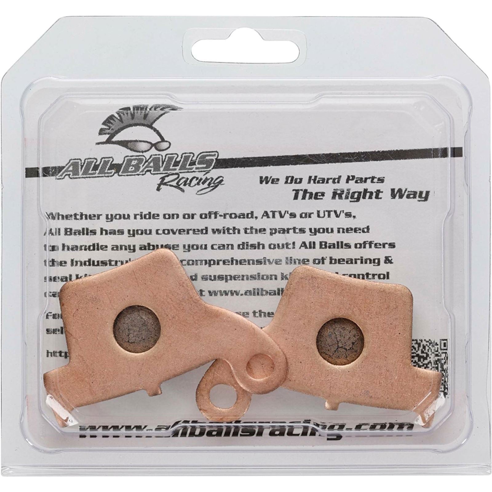 All Balls Sintered Brake Pads - Rear for Honda 18-8063_910176