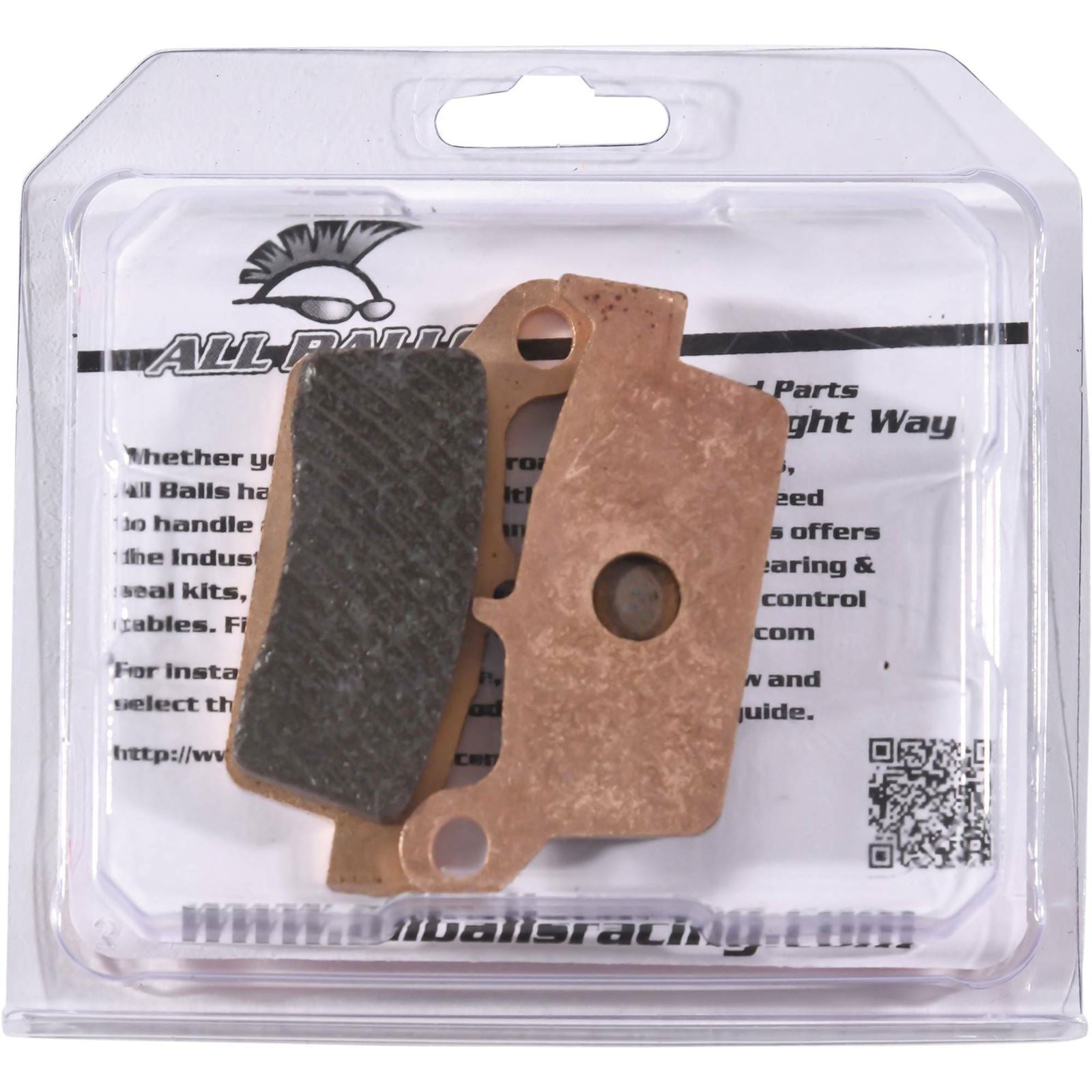 All Balls Sintered Brake Pads - Rear for Kawasaki/Gas Gas/Honda/Yamaha/Suzuki 18-8062_910171