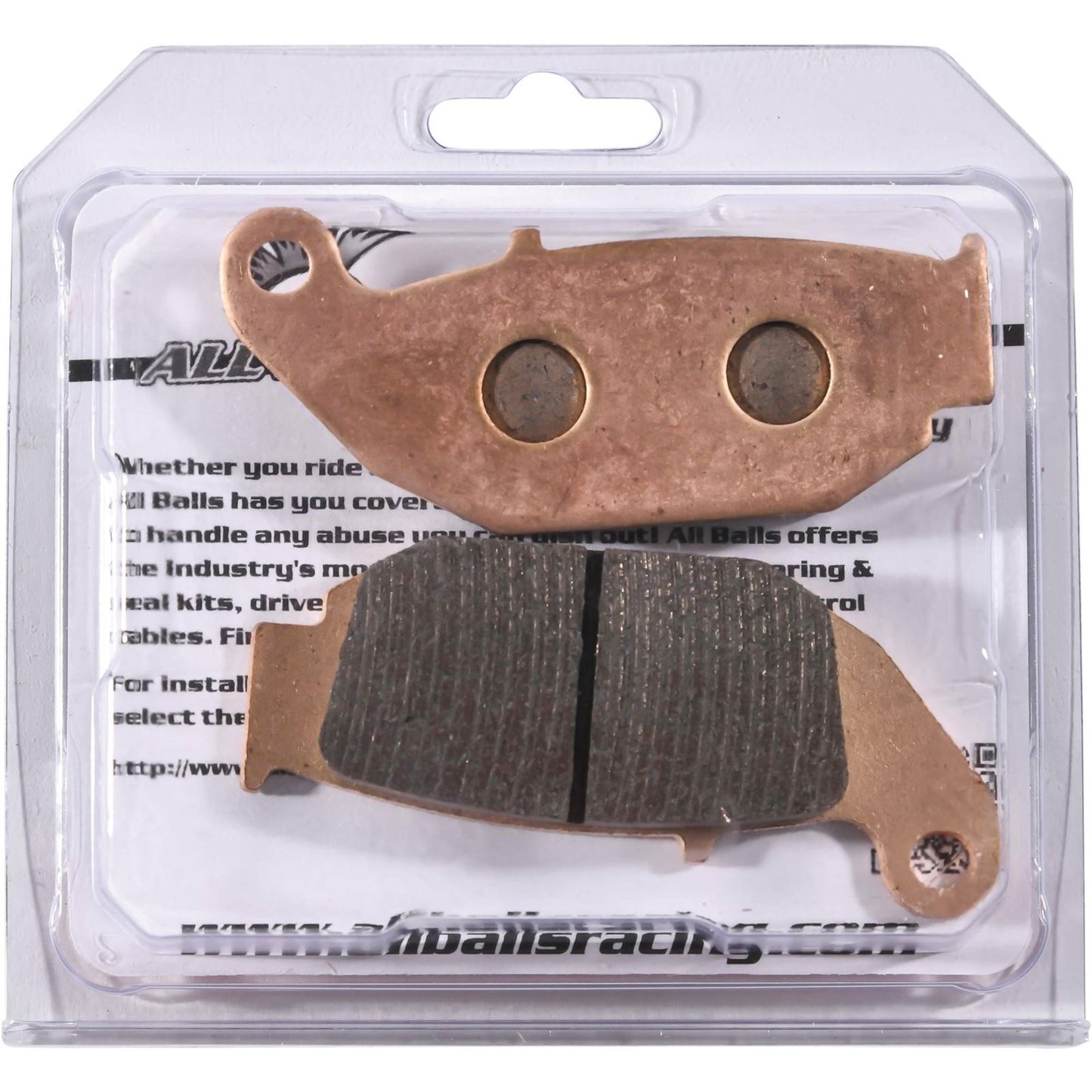 All Balls Sintered Brake Pads - Rear for Honda 18-8064_910156