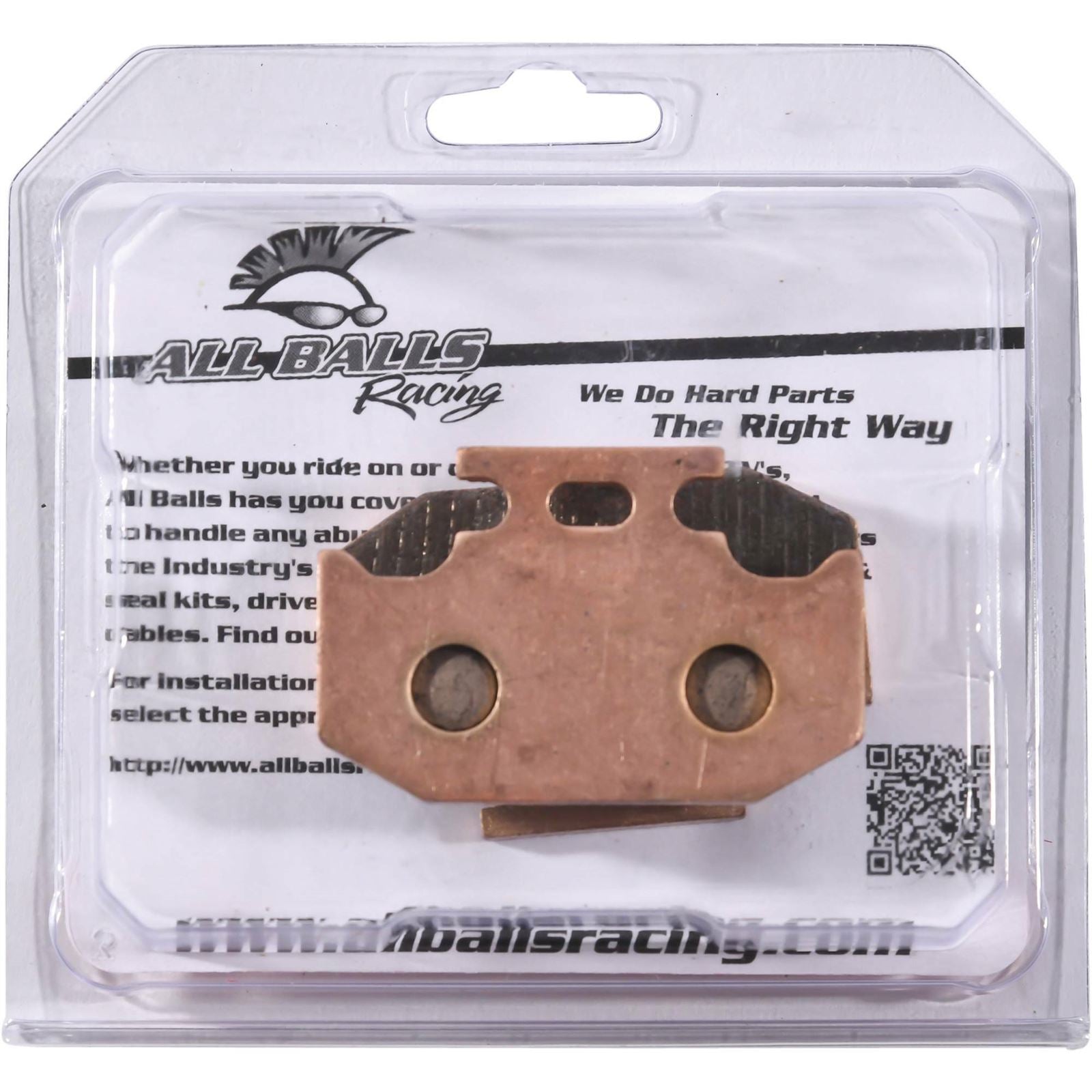 All Balls Sintered Brake Pads - Rear for Kawasaki/Yamaha/Suzuki 18-8090_910191