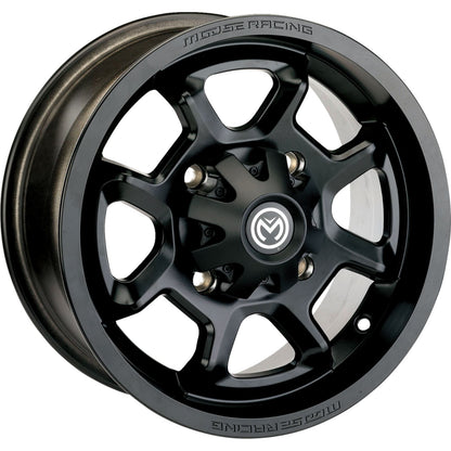 Moose Offroad Wheel - 415X - Front - Black - 12x7 - 4/110 - 4+3 415MO127110MB4_1392733