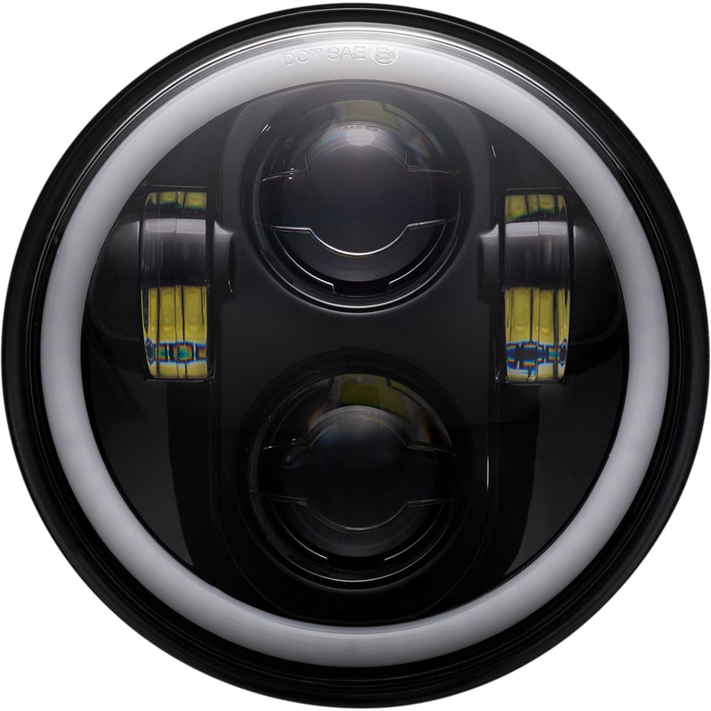 Custom Dynamics 5.75" Headlamp with Mounting Ring - Black PG-575-B_1094571