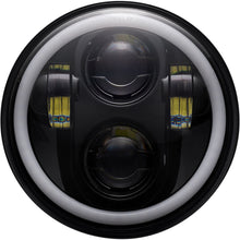 Custom Dynamics 5.75" Headlamp with Mounting Ring - Black PG-575-B_1094571