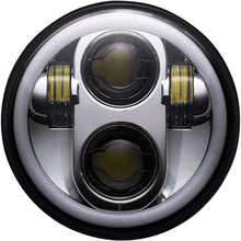 Custom Dynamics 5.75" Headlamp with Mounting Ring - Chrome PG-575-C_1094575