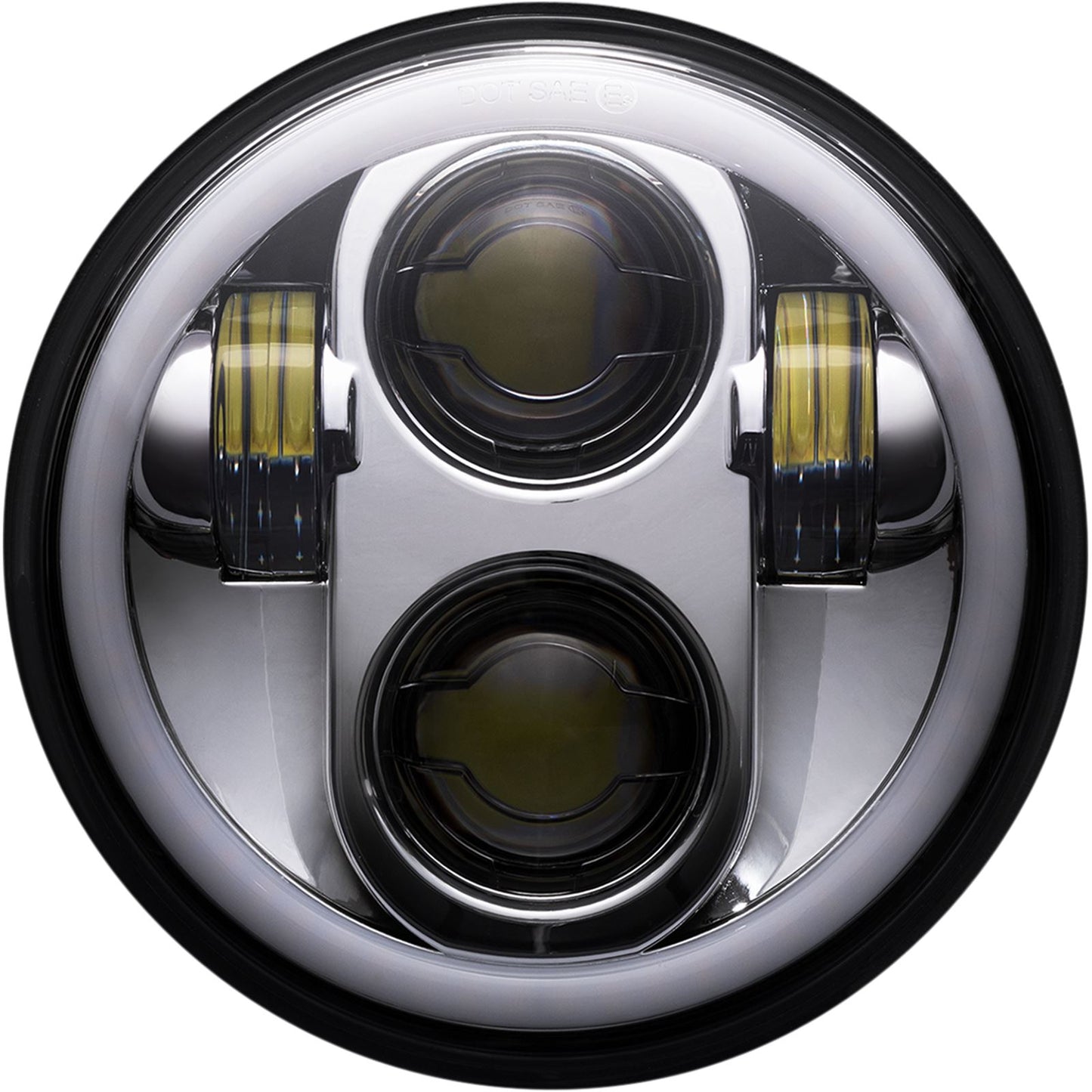 Custom Dynamics Headlight - Chrome for Harley-Davidson CD-575-H-C_1094509