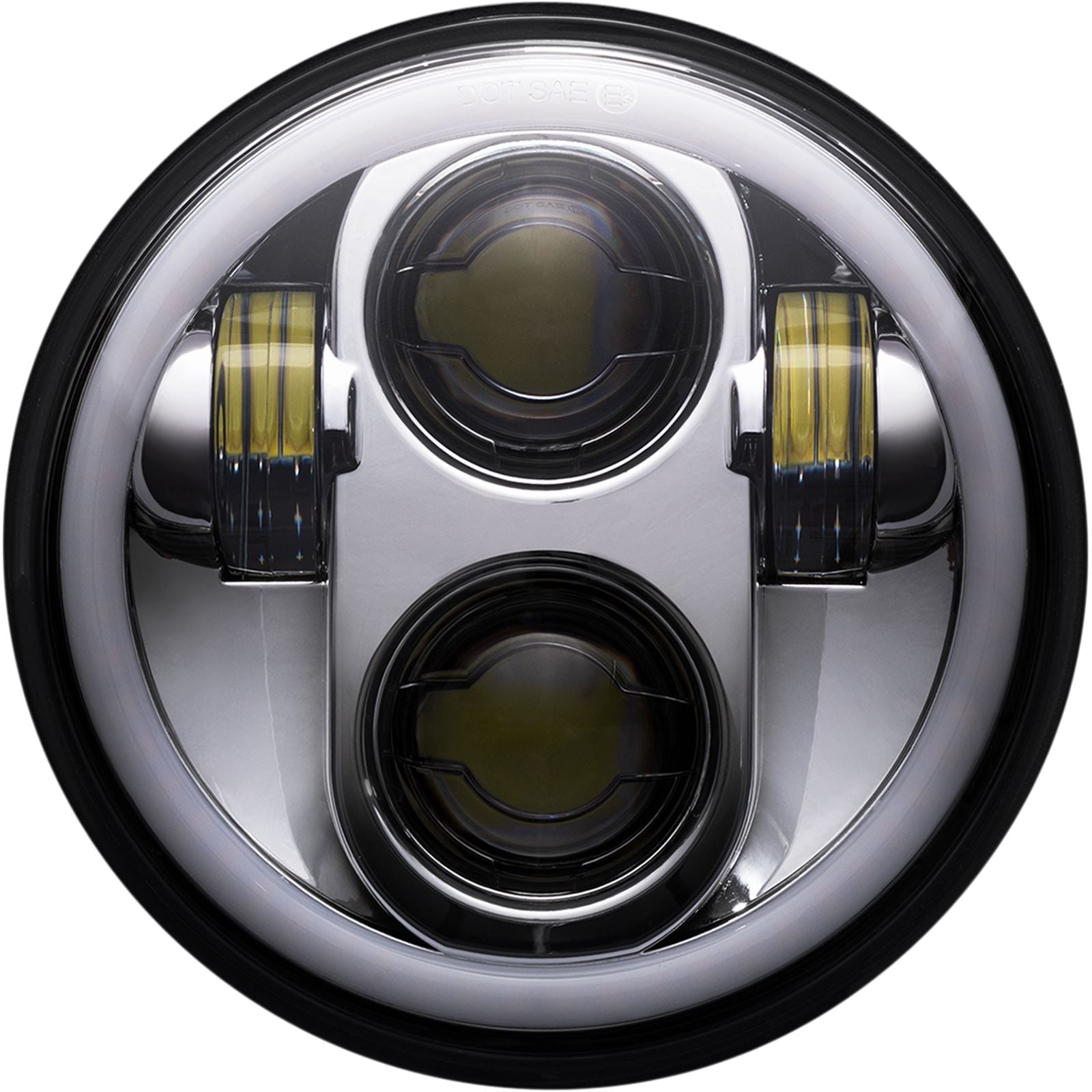 Custom Dynamics Headlight - Chrome for Harley-Davidson CD-575-H-C_1094509