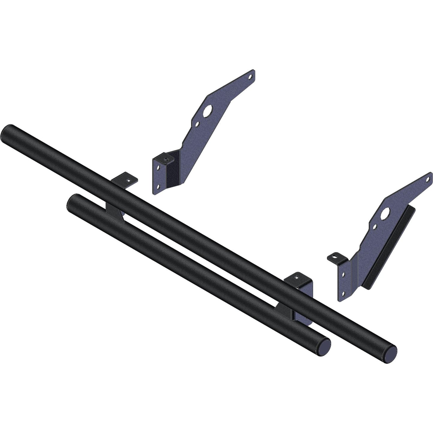 KFI Rear Bumper - Black for Honda 101935_859569