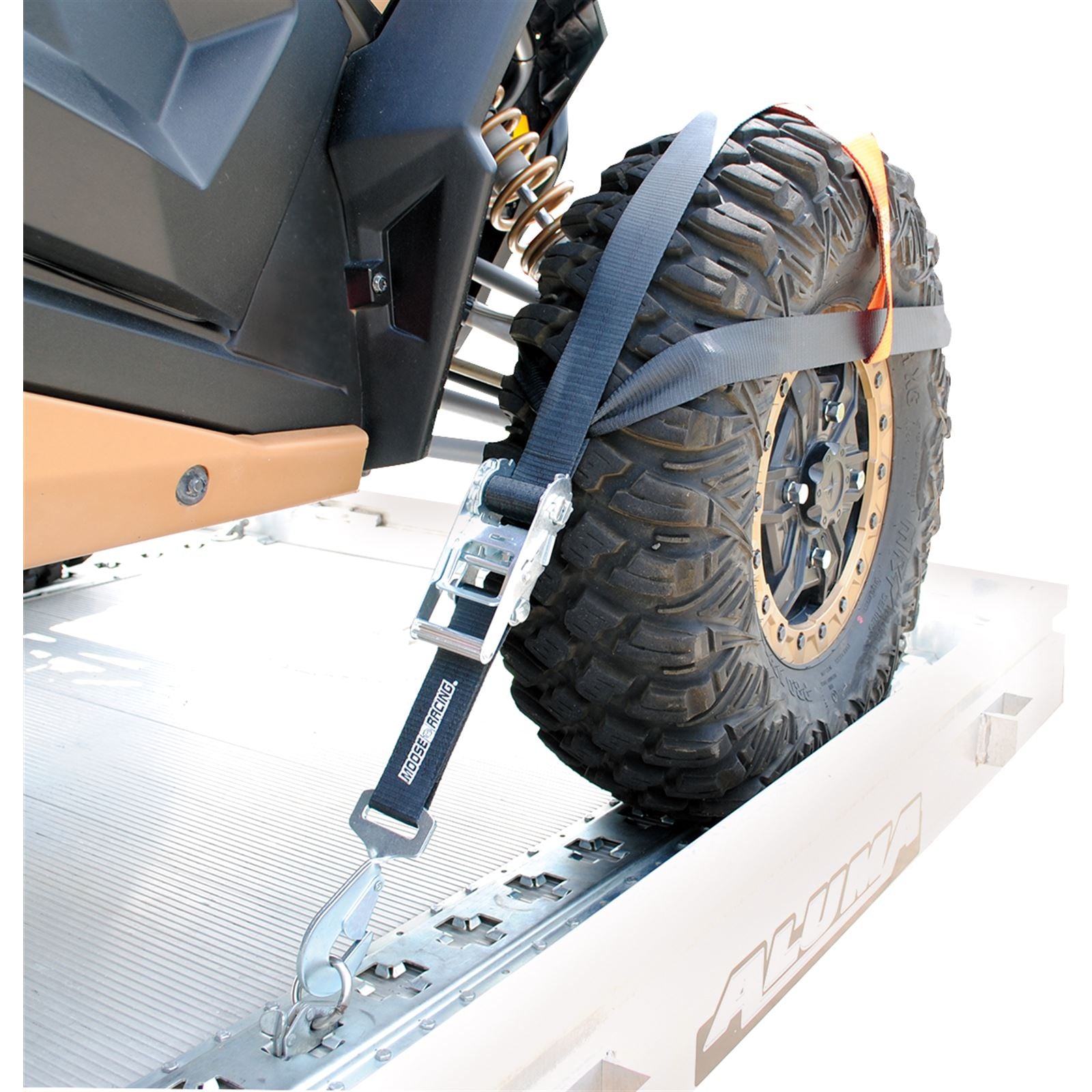 Moose Offroad Wheel Net Tie Downs - Black 3920-0494_1094673