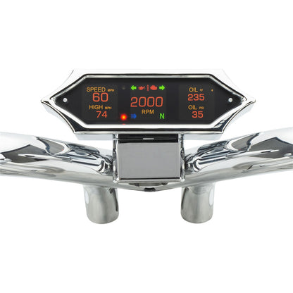 Dakota Digital Speedometer - Spiked - Chrome - '04-'13 MLX-9204_1094724