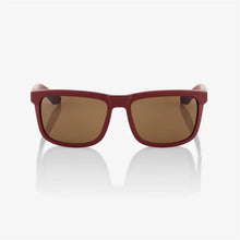 100% Blake Sunglasses - Soft Tact Crimson - Bronze 60028-00006_1768215