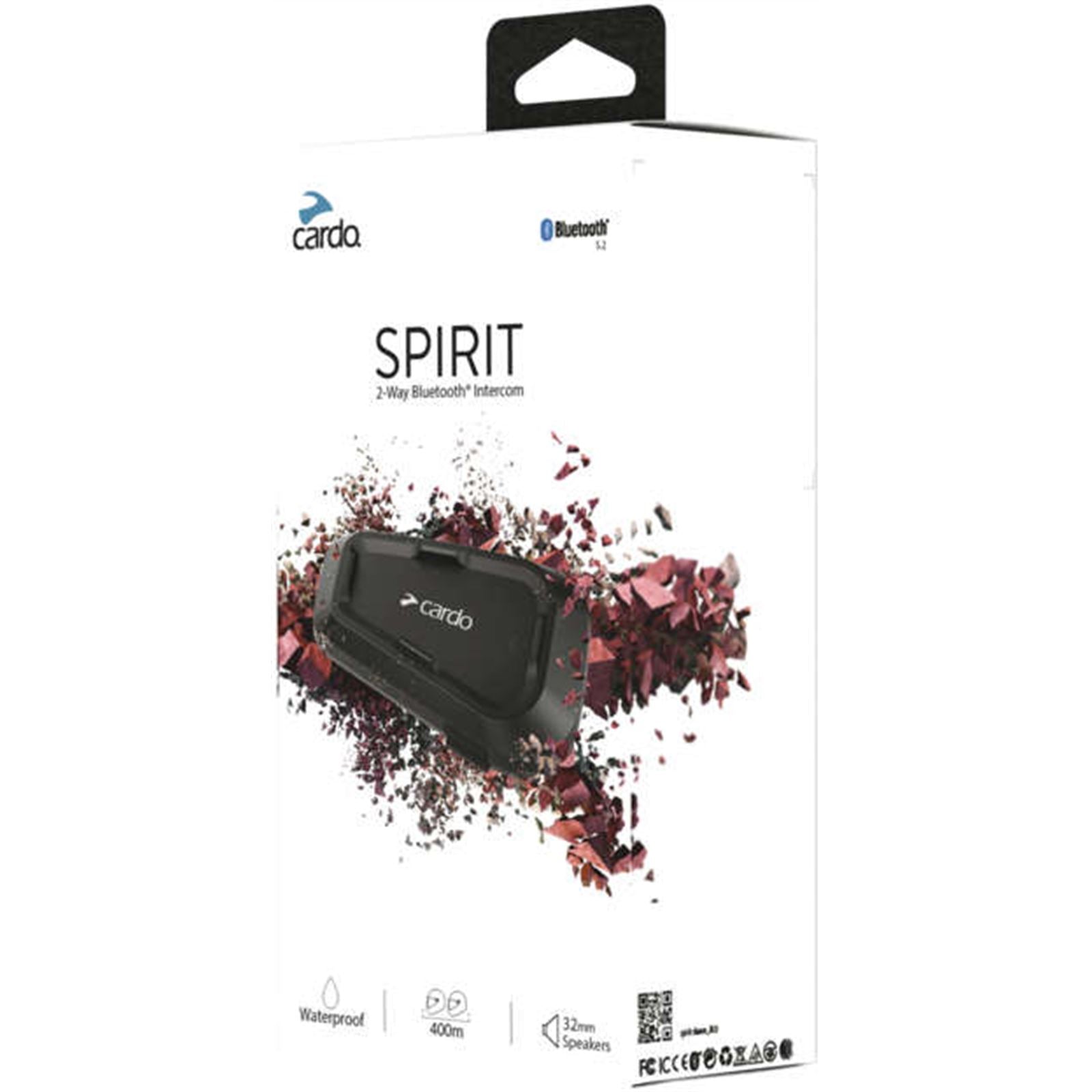 Cardo Systems Spirit Bluetooth Headset Single SPRT0001_1063021