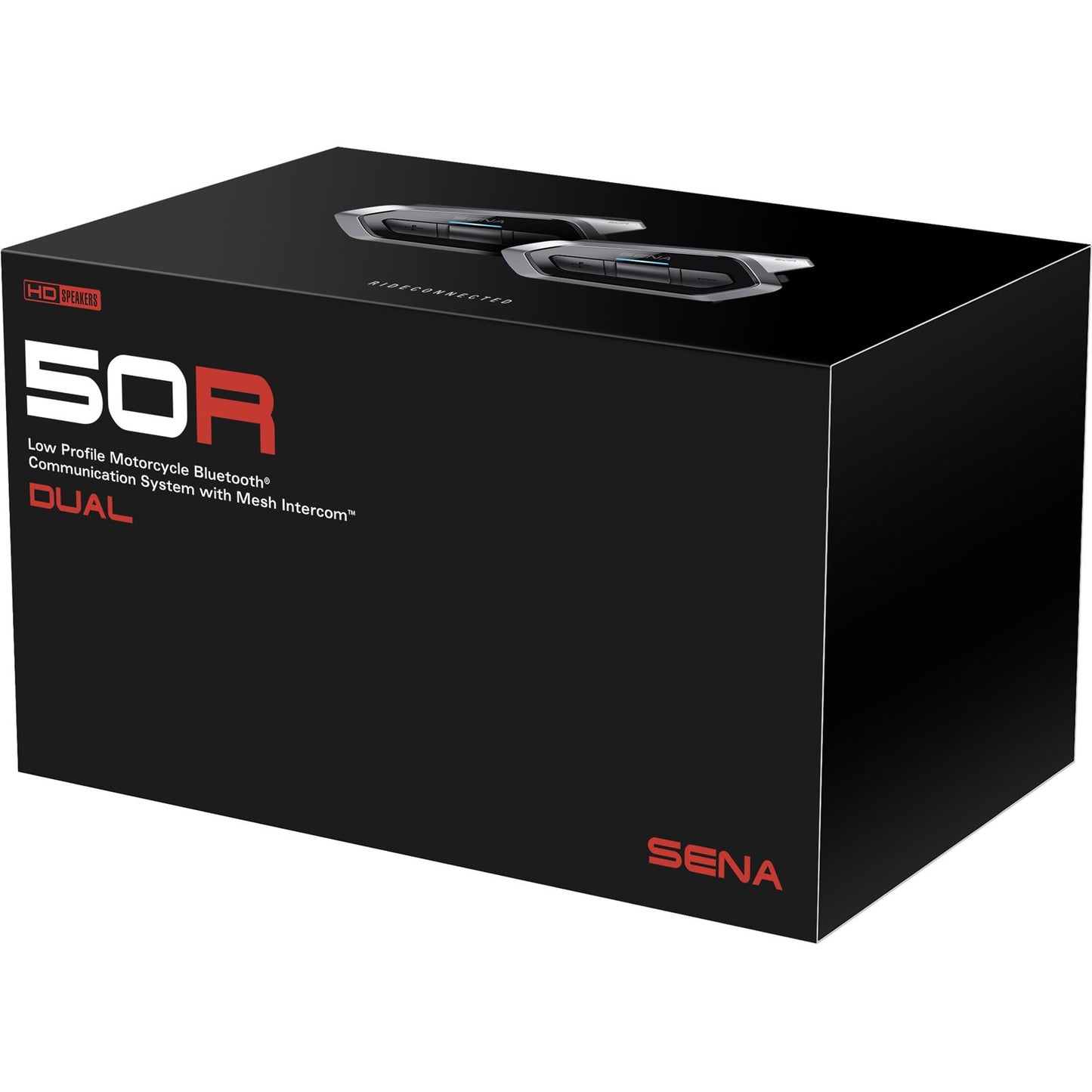 Sena 50R Low Profile Bluetooth Communication System With Mesh Intercom - Dual [MPN: 50R-02D]_872908