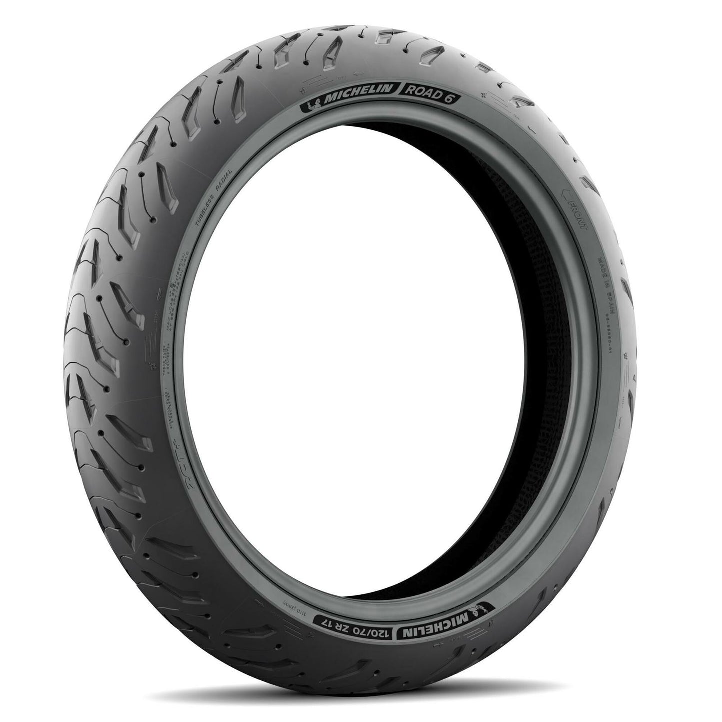 Michelin - Powersports Road 6 Tire - Front - 120/60R17 - (55W) 46002_873050