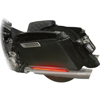 Custom Dynamics Marker Light - Saddlebag - Smoke - Chrome CD-SB-SIDE-SC_1094841
