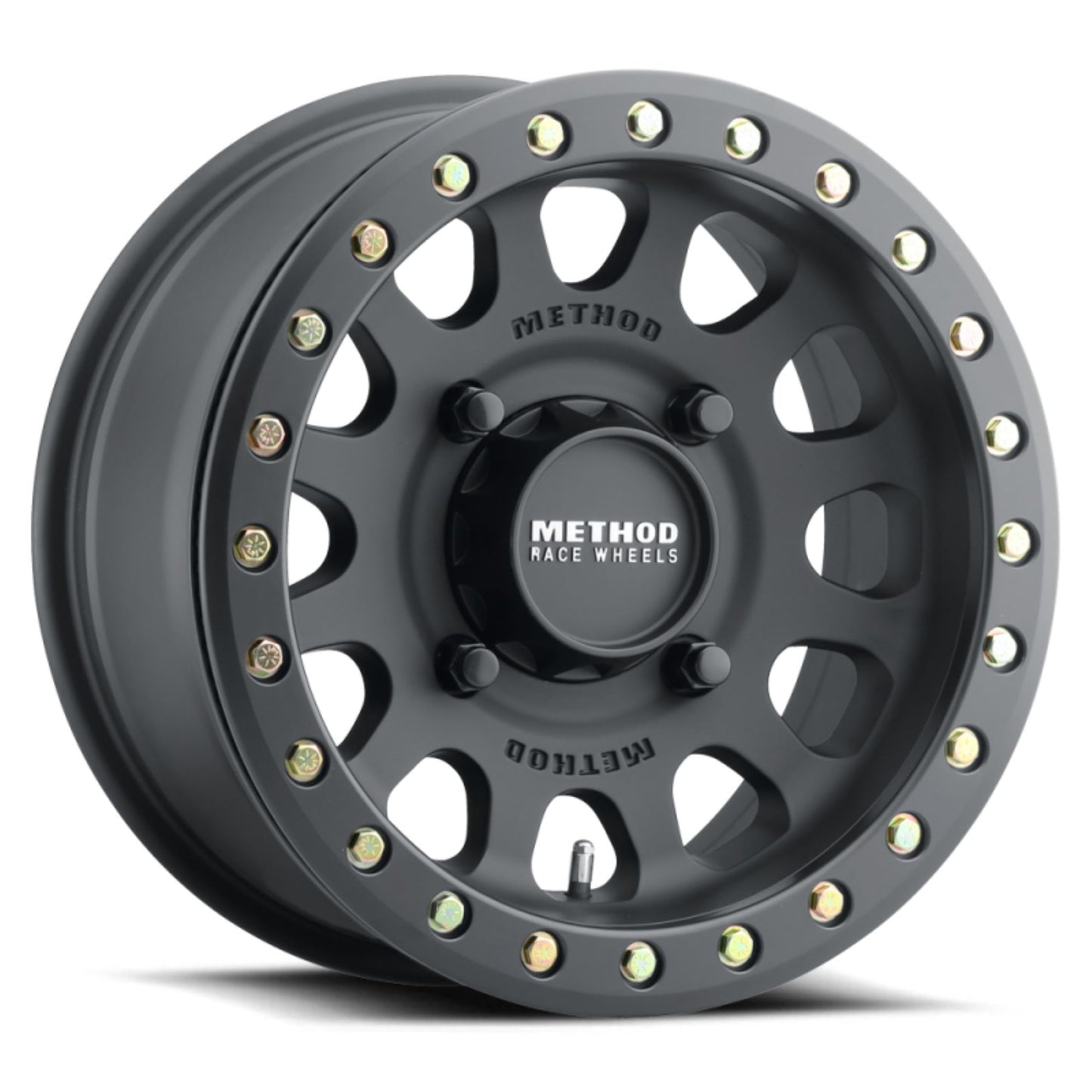Method Race Wheels 401 Beadlock Wheels - 15x7, 4/136, 5+2, Matte Black [MPN: MR40157047552B]_1664148
