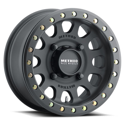 Method Race Wheels 401 Beadlock Wheels - 15x7, 4/136, 5+2, Matte Black [MPN: MR40157047552B]_1664148