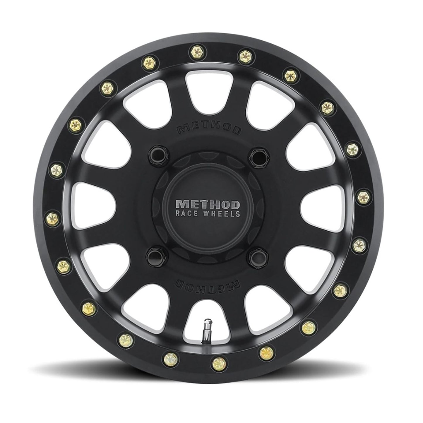 Method Race Wheels 401 Beadlock Wheels - 15x7, 4/136, 5+2, Matte Black [MPN: MR40157047552B]_883689