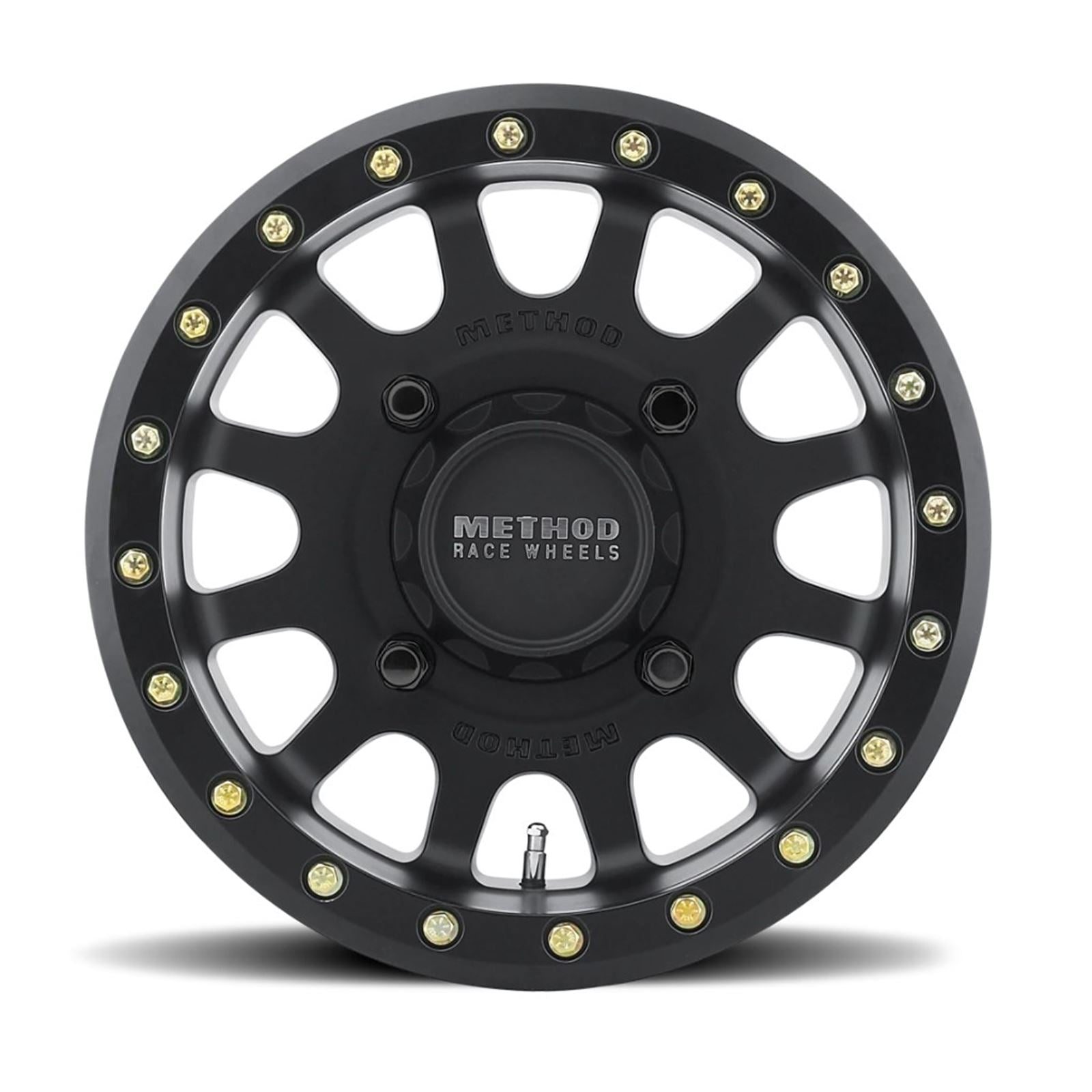 Method Race Wheels 401 Beadlock Wheels - 15x7, 4/136, 5+2, Matte Black [MPN: MR40157047552B]_883689