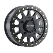 Method Race Wheels 401 Beadlock Wheels - 15x7, 4/156, 5+2, Matte Black [MPN: MR40157046552B]_883693