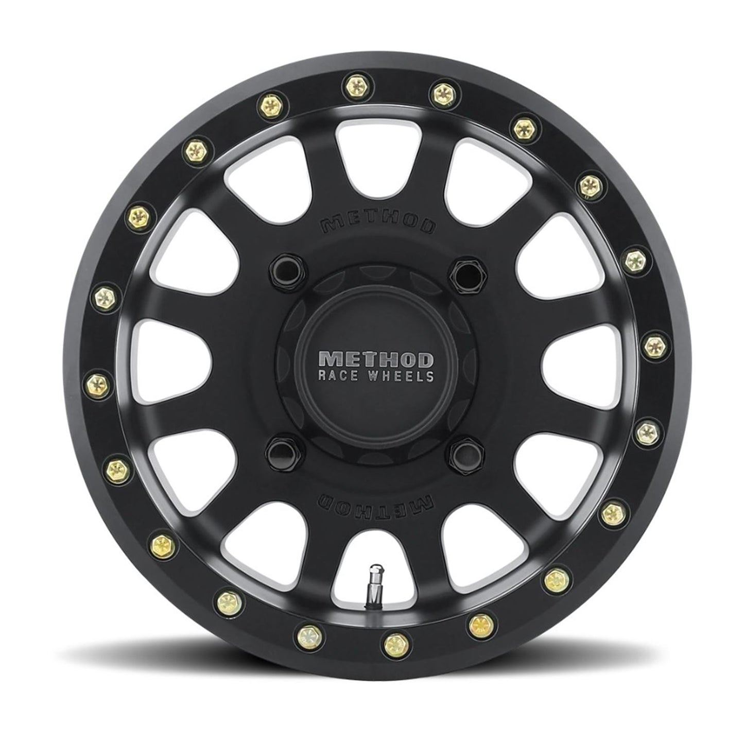 Method Race Wheels 401 Beadlock Wheels - 15x7, 4/156, 5+2, Matte Black [MPN: MR40157046552B]_883694