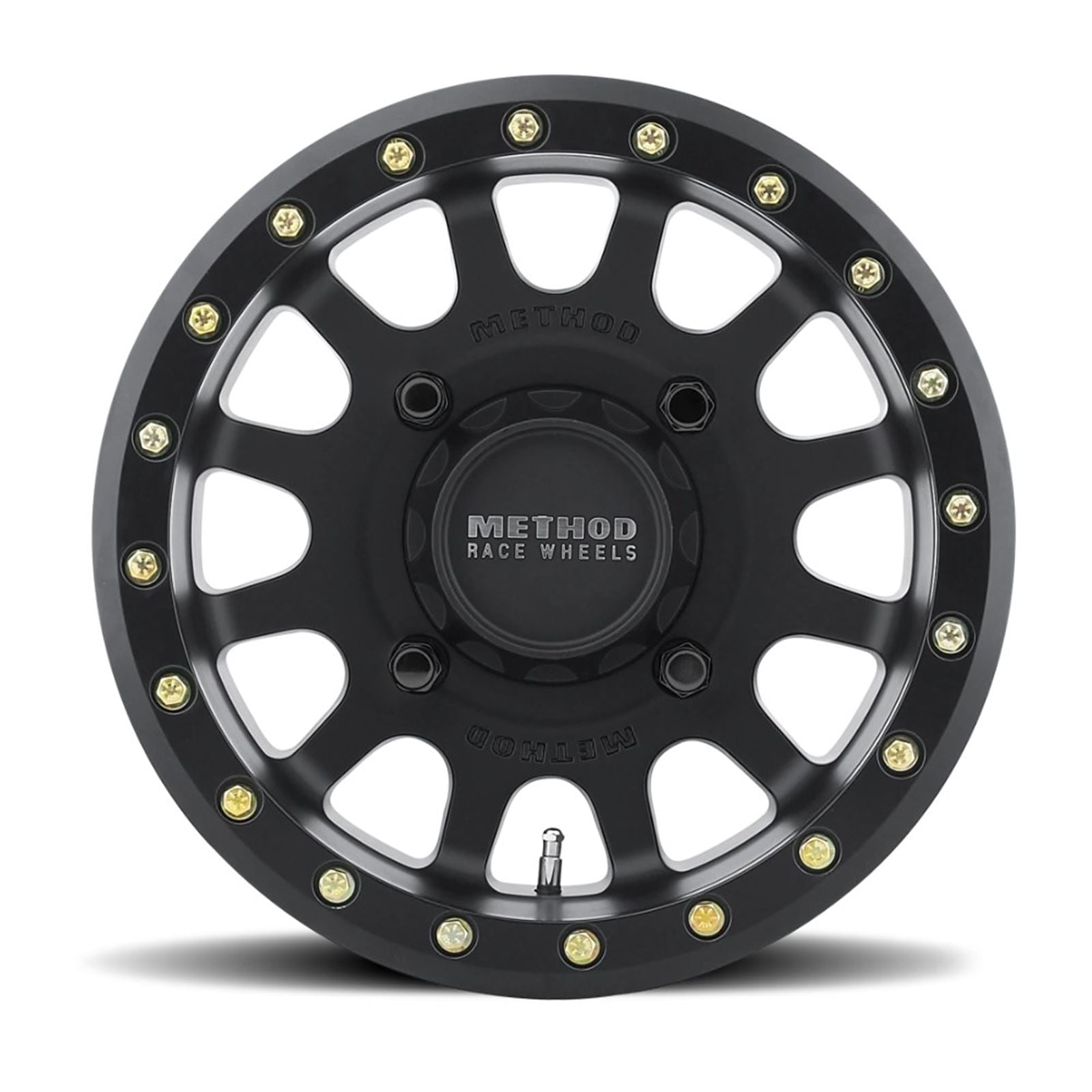 Method Race Wheels 401 Beadlock Wheels - 15x7, 4/156, 5+2, Matte Black [MPN: MR40157046552B]_883694