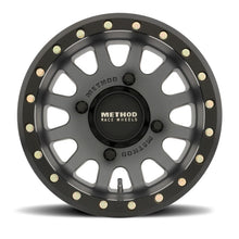 Method Race Wheels 401 Beadlock Wheels - 15x7, 4/136, 5+2, Titanium [MPN: MR40157046852B]_883696