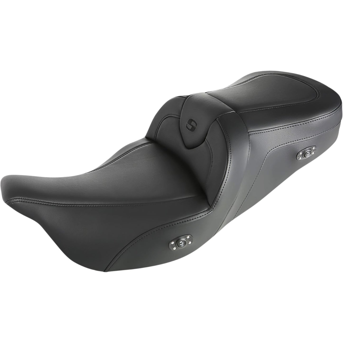 Saddlemen Roadsofa™ Standard Reach Heated Seat - Black 808-07B-187HCT_1058961