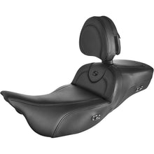 Saddlemen Roadsofa™ Extended Reach Heated Seat Black Stitching W/Backrest 808-07B-188BRHC_1058964