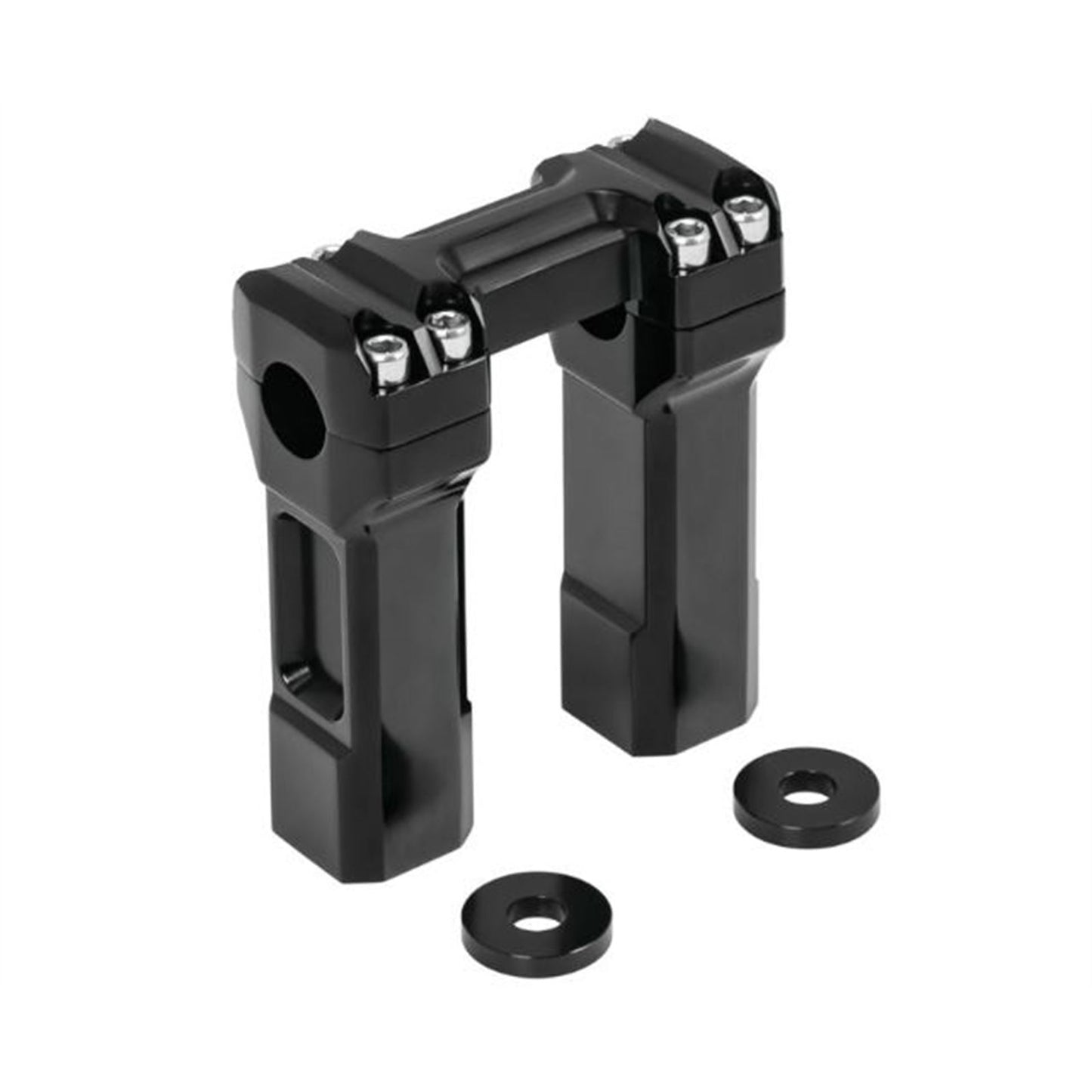 Kuryakyn Billet Risers 5" - Black 6132_889794