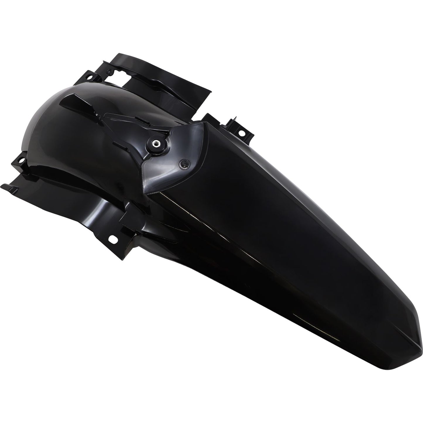 UFO Plastics MX Rear Fenders for Yamaha YZ 125/250 - Black [MPN: YA04875-001]_1094903