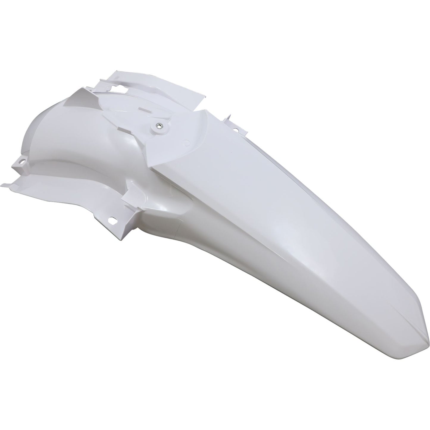 UFO Plastics MX Rear Fenders for Yamaha YZ 125/250 - White [MPN: YA04875-046]_1094904