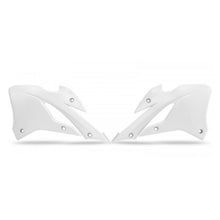 UFO Plastics Radiator Shrouds for Kawasaki KX 85 - White [MPN: KA04758-047]_1170605
