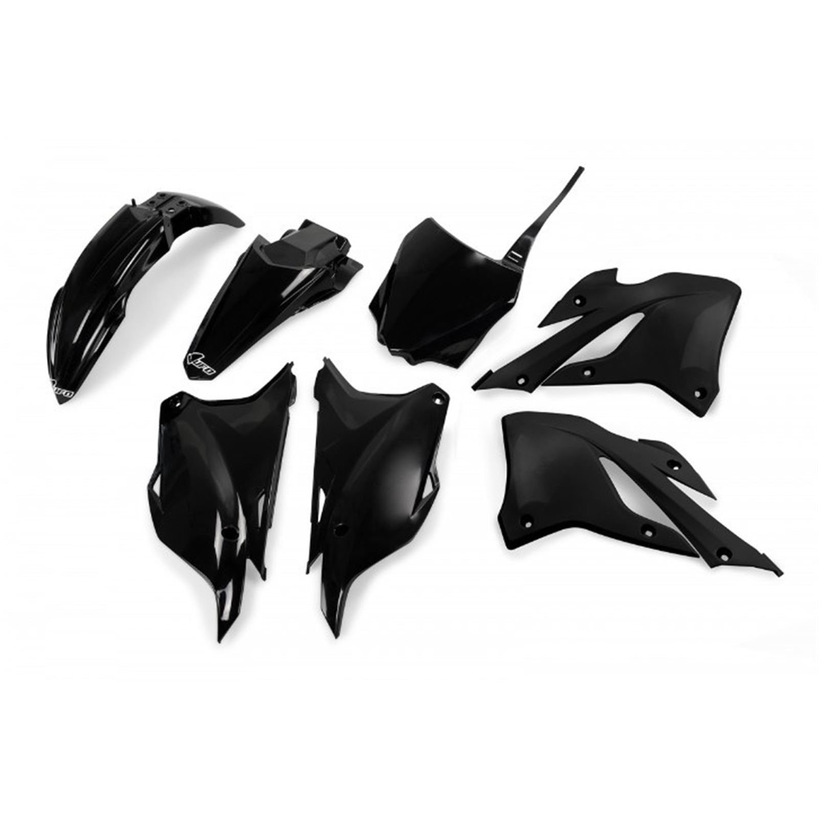 UFO Plastics Complete Kit for Kawasaki KX 85 '23 - Black [MPN: KAKIT229-001]_1393347