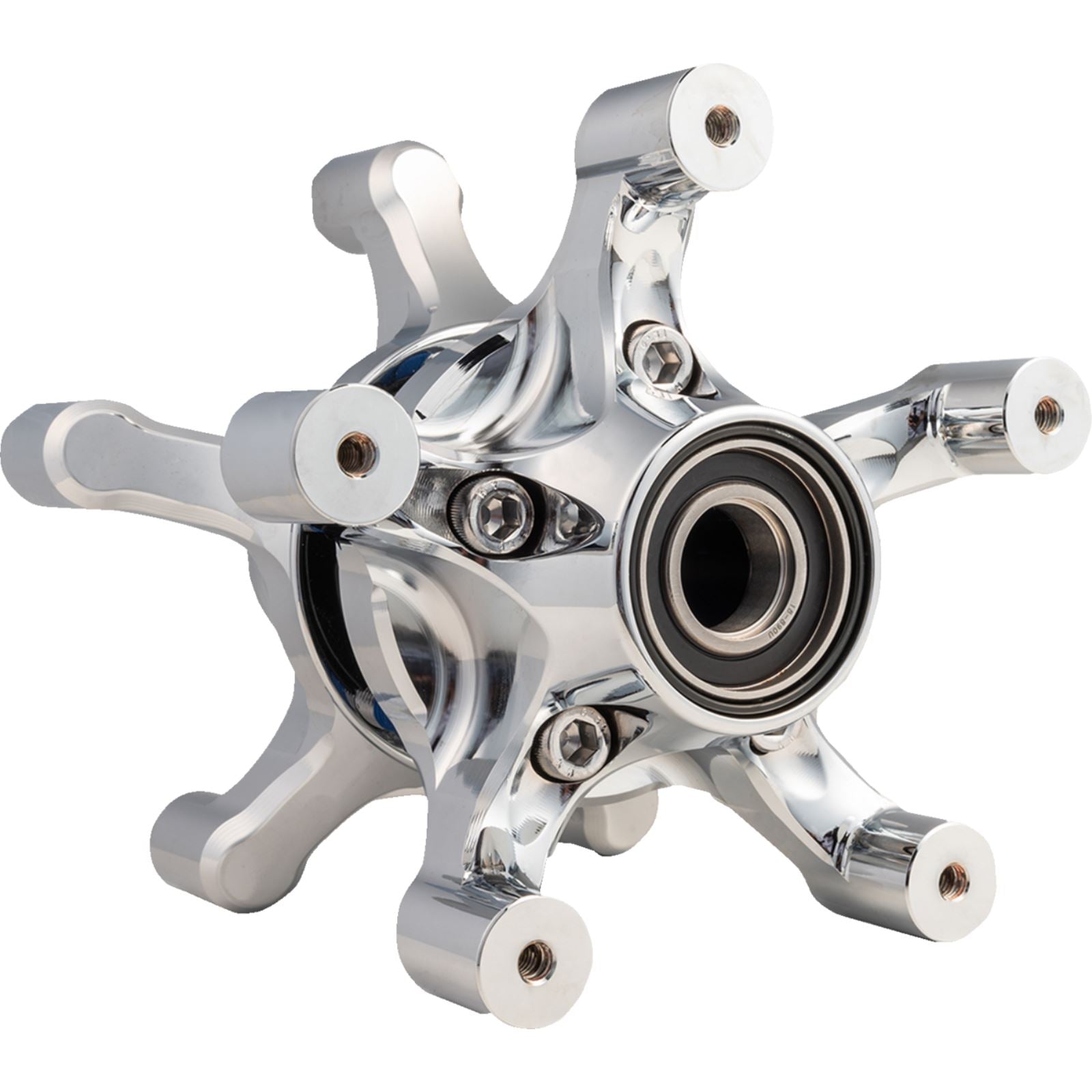 Arlen Ness Hub - Spider - Dual Disc - Front - Chrome 71-661_1166892