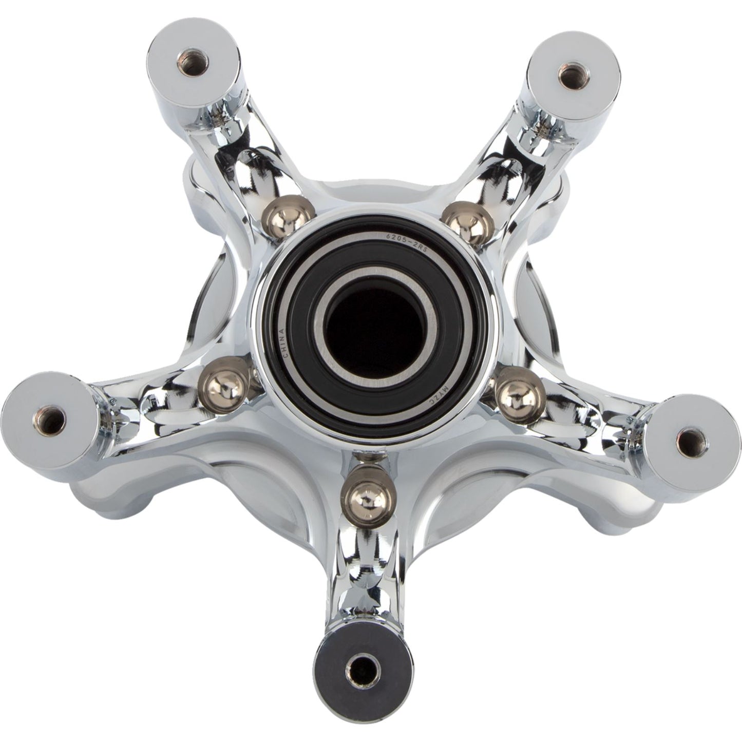 Arlen Ness Hub - Spider - Dual Disc - Front - Chrome 71-661_1166895