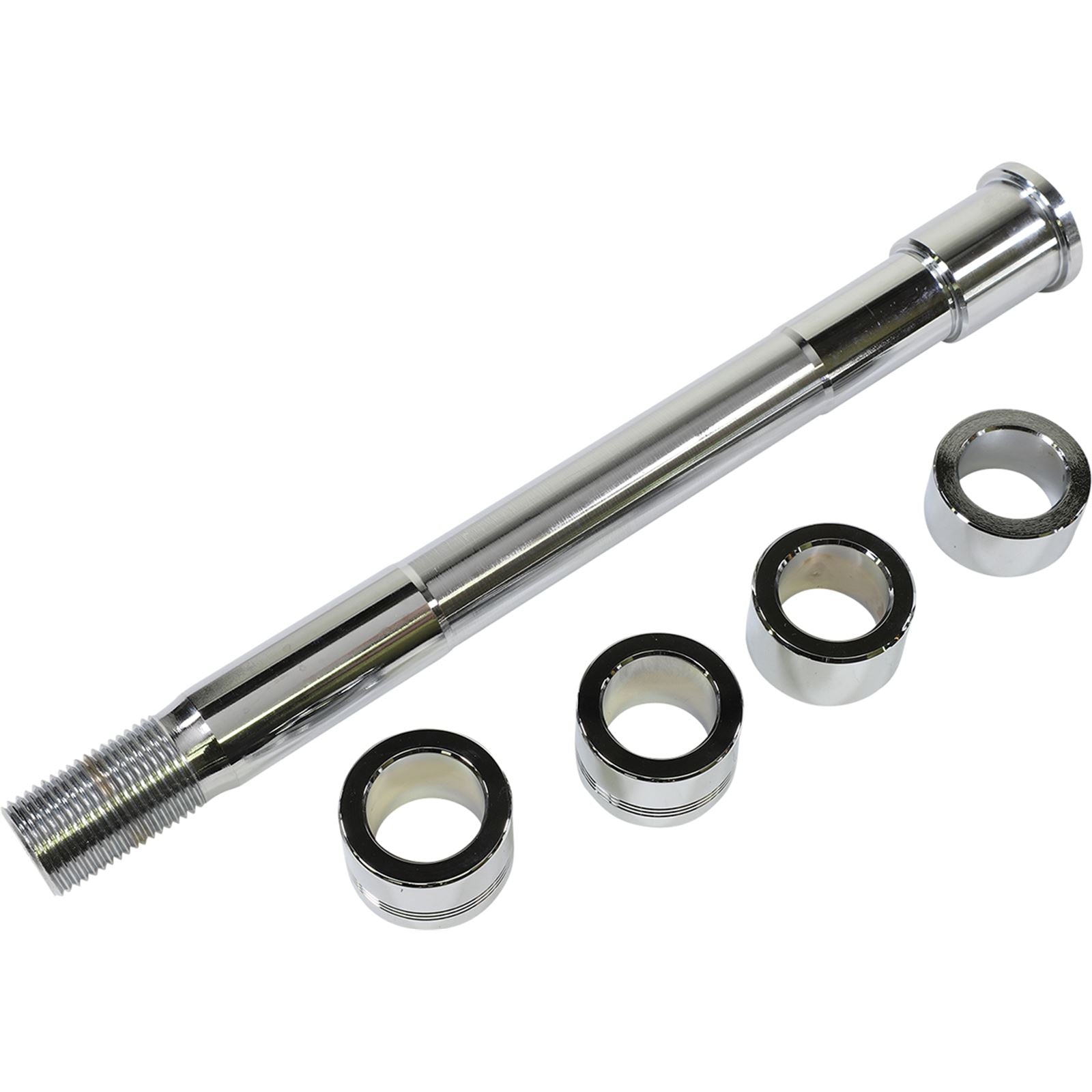 Drag Specialties Front Axle Kit for FL/X - Chrome 0214-1979_860381