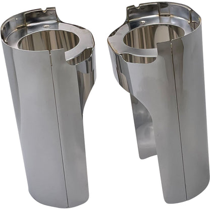 Arlen Ness Fork Boot Cover - Chrome 125-001_1095002