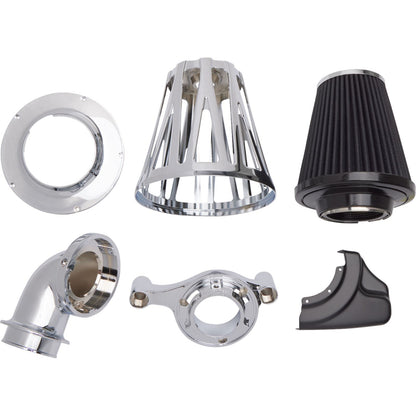 Arlen Ness Air Cleaner - Crossfire - Chrome 600-088_1334946